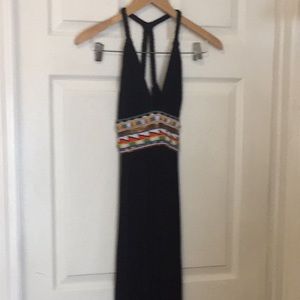 Sky maxi halter NWOT